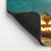 Tapis De Souris Happy Halloween Art drôle Jack-o'-lantern Hallowee (Coin)