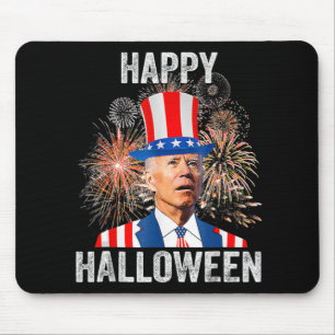 Tapis De Souris Happy Halloween Joe Biden USA