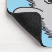 Tapis De Souris Happy Happy mignon hérisson Mousepad (Coin)