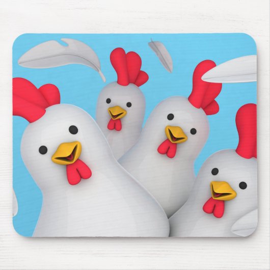 Tapis De Souris Happy hen (Devant)