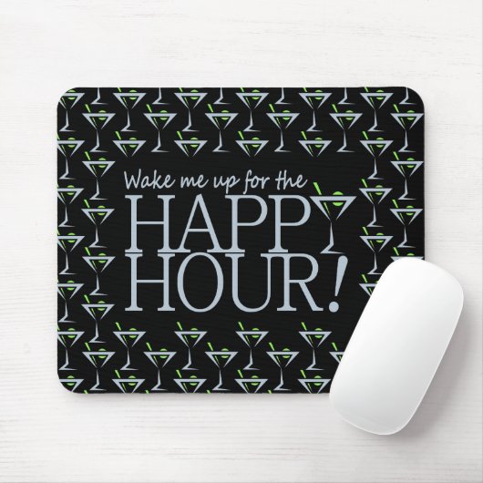 Tapis De Souris Happy Hour mousepad (Avec souris)