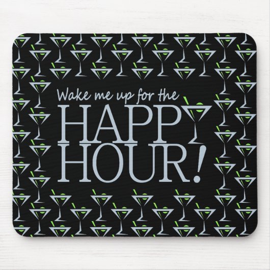 Tapis De Souris Happy Hour mousepad (Devant)