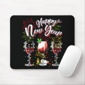Tapis De Souris Happy New Year 2024 New Years Eve Fireworks Gles O (Avec souris)