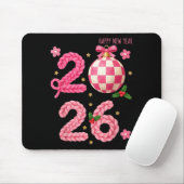Tapis De Souris Happy New Year 2026 Family Matching Crochet Men Wo (Avec souris)