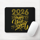 Tapis De Souris Happy New Year 2026 Funny New Years Eve Party Men (Avec souris)