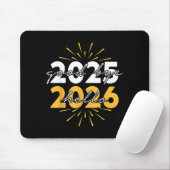 Tapis De Souris Happy New Year 2026 Goodbye 2025 Hello 2026 (Avec souris)