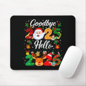 Tapis De Souris Happy New Year 2026 Goodbye 2025 Hello 2026 (Avec souris)