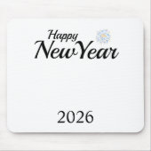 Tapis De Souris Happy New Year Custom Present (Devant)