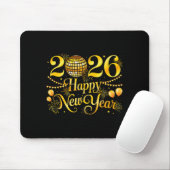 Tapis De Souris Happy New Year Matching New Year Eve Party Disco B (Avec souris)