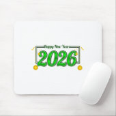 Tapis De Souris Happy New Year Party 2026 Ballon Family Matching M (Avec souris)