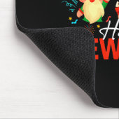 Tapis De Souris Happy New Year Three Gnomes Fireworks Confetti Nye (Coin)