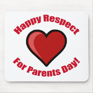 Tapis De Souris Happy Respect for Parents Day!