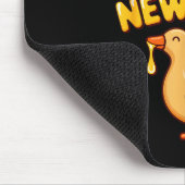 Tapis De Souris Happy Sweet New Year Goose Cookie Rosh Hashanah (Coin)