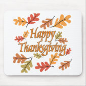Tapis De Souris Happy Thanksgiving (Devant)