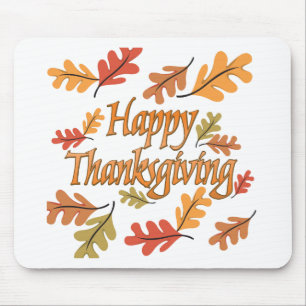 Tapis De Souris Happy Thanksgiving
