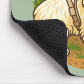 Tapis De Souris Happy Westie on Nature Trail (Coin)