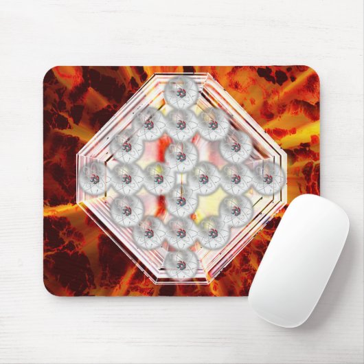 Tapis De Souris Hard Rock (Avec souris)