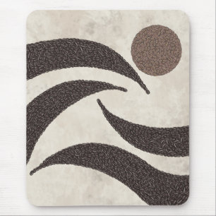 Tapis De Souris Haricots de Café - Bean Bliss Sunrise