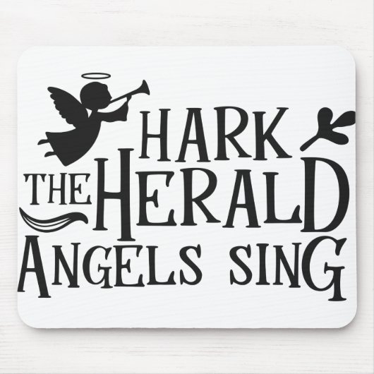 Tapis De Souris Hark the Herald Angel Sing (Devant)