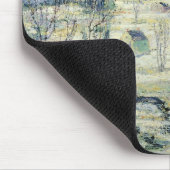 Tapis De Souris Harlem Valley en hiver (scène de New York) (Coin)