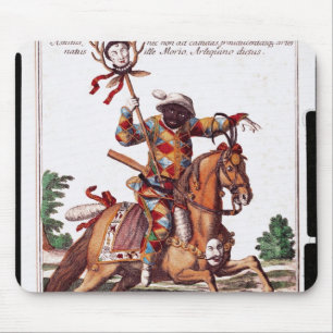 Tapis De Souris Harlequin à cheval