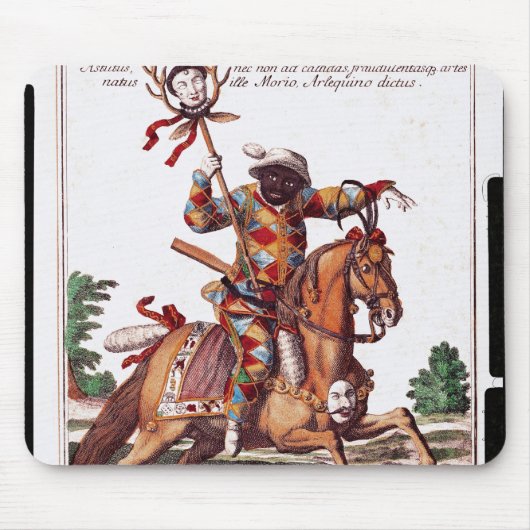 Tapis De Souris Harlequin à cheval (Devant)