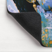 Tapis De Souris "Harmonie dans l'or et le ciel" (Coin)