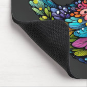 Tapis De Souris Harmonie florale des oiseaux (Coin)