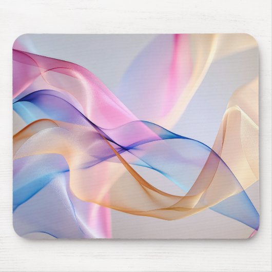 Tapis De Souris Harmonie fluide en mouvement (Devant)