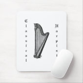 Tapis De Souris Harpe (Avec souris)