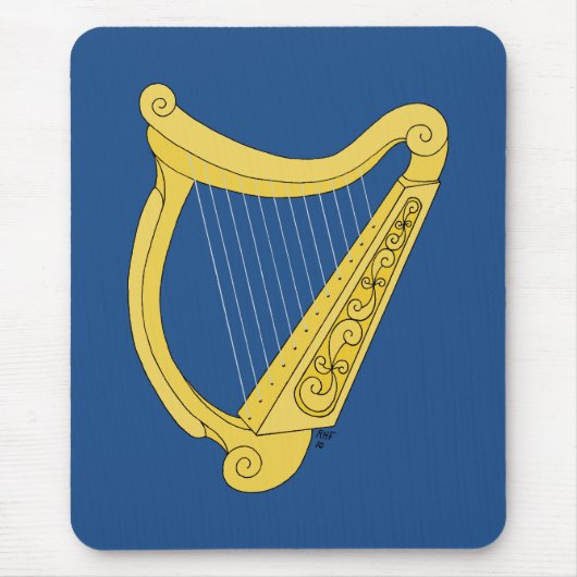 Tapis De Souris Harpe irlandaise (Devant)