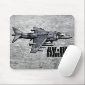 Tapis De Souris Harrier II AV-8B (Avec souris)
