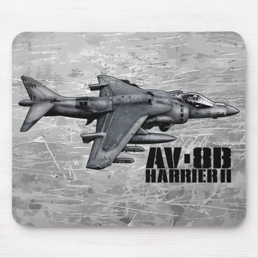 Tapis De Souris Harrier II AV-8B (Devant)