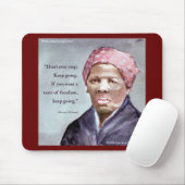 Tapis De Souris Harriet Tubman & Citation (Avec souris)