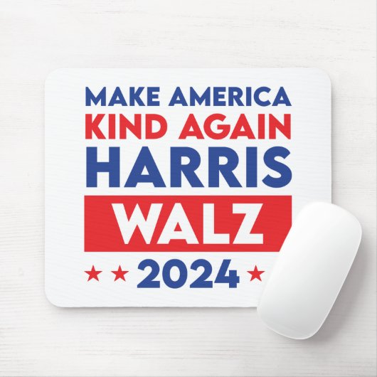 Tapis De Souris Harris Walz 2024 Rendre l'Amérique (Avec souris)