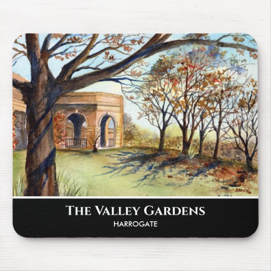Tapis De Souris Harrogate de Valley Gardens par Farida Greenfield (Devant)