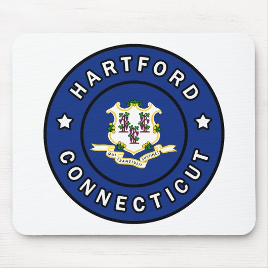 Tapis De Souris Hartford Connecticut (Devant)