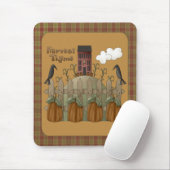Tapis De Souris "Harvest Thyme" Automne Mousepad (Avec souris)