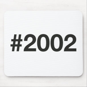 Tapis De Souris Hashtag 23 Anniversaire 2002