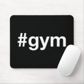 Tapis De Souris Hashtag GYM (Avec souris)