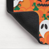 Tapis De Souris Haunted Halloween Citrouille Patch Ghosts (Coin)