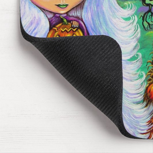 Tapis De Souris Haunted Treehouse Halloween Mousepad (Coin)