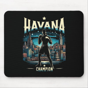 Tapis De Souris Havana Champion Cubain Boxe Spirit City
