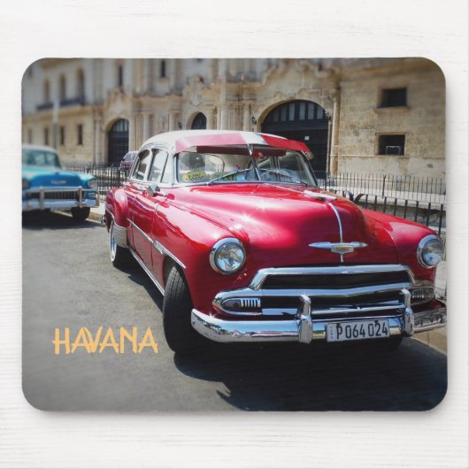 TAPIS DE SOURIS HAVANA CUBA (Devant)