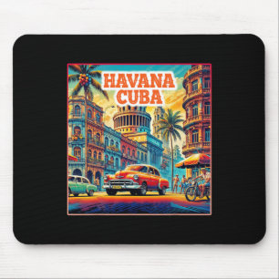 Tapis De Souris Havana Cuba Chemises Famille Voyage Tourisme Vinta