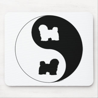 Tapis De Souris Havanese Yin Yang