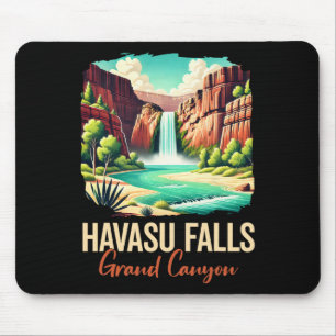 Tapis De Souris Havasu Falls Grand Canyon Randonnée Escalade Havas