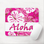 Tapis De Souris Hawaï Aloha Mousepad (Avec souris)