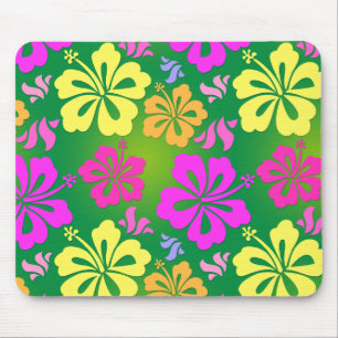 Tapis de souris hawaïen de fleur