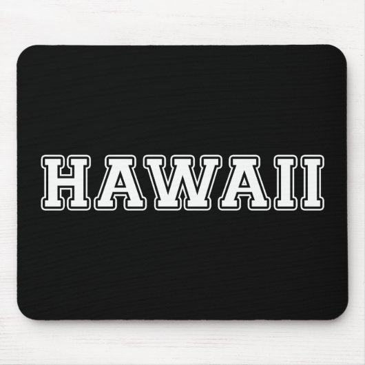 Tapis De Souris Hawaii (Devant)